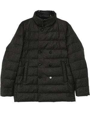 DUNO Button-down Padded Jacket - ブラック