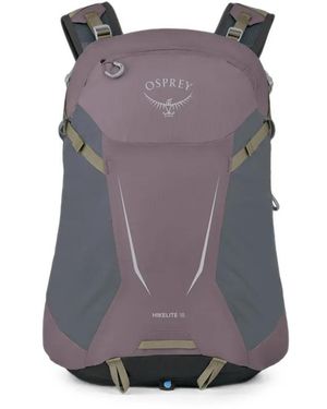 Osprey Hikelite 18 Logo-Print Backpack - Purple