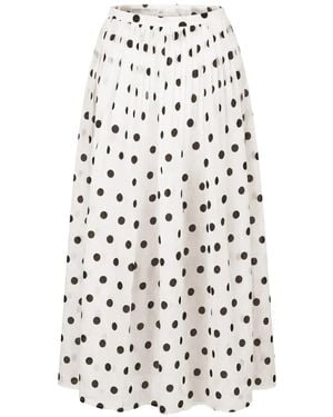 Nicholas Falda Midi Marit - Blanco