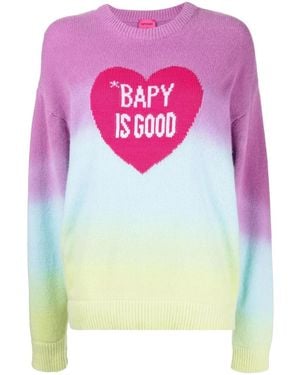BAPY BY *A BATHING APE® Pullover Mit Herz-Print - Pink
