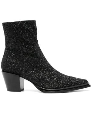 Jimmy Choo Cece Ab 60mm アンクルブーツ - ブラック