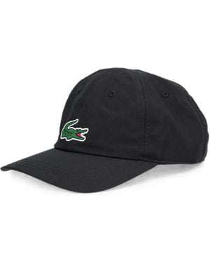 Lacoste X Novak Djokovic Logo-Patch Baseball Cap - Black