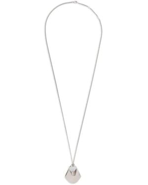KHAITE Collana Lotus Con Pendente Piccolo - Bianco