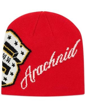 Sp5der Bonnet District V Skully - Red