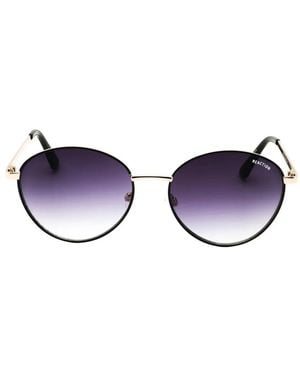Kenneth Cole Round-Frame Sunglasses - Purple