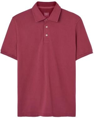 Fedeli Short-sleeve polo shirt - Rot