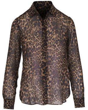 Nili Lotan Camicia Gaia - Marrone