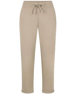 Juvia Drawstring-Fastening Track Pants - Natural
