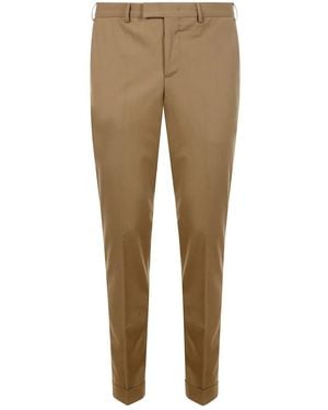 PT Torino Wool Trousers - Natural