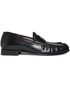 Yuketen Leren Loafers - Zwart