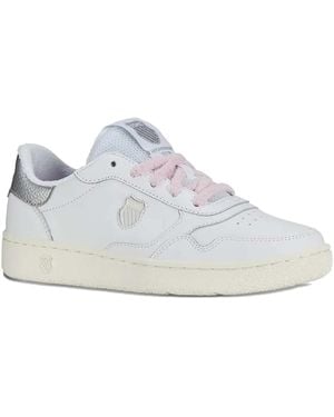 K-swiss Slammshield Ii Leather Sneakers - White