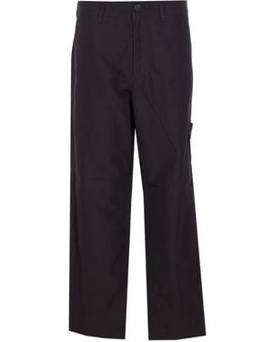 Stone Island Cargohose mit aufgesetzten Taschen - Blau