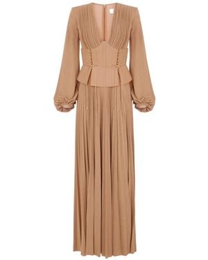 Elisabetta Franchi Long Dress - White