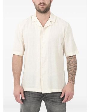 Sunspel Short-Sleeve Shirt - White