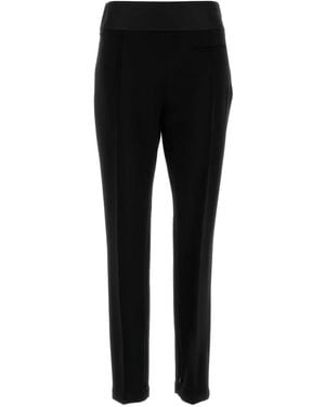 Fendi Wollen Broek - Zwart