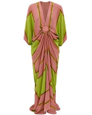 Silvia Tcherassi Fiore Maxi Dress - White