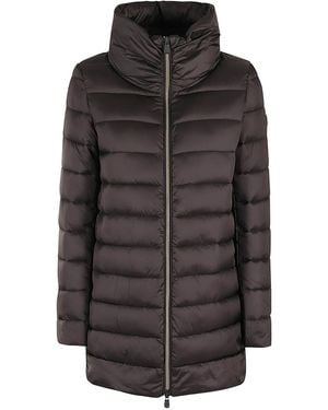 Save The Duck Lydia Funnel-Neck Jacket - Black