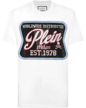 Philipp Plein Patch Plein Milan T-shirt - Weiß