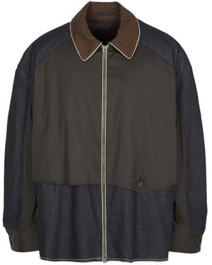 CROQUIS Layered Jacket - Black