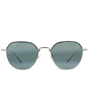 Maui Jim Rectangle-Frame Glasses - Green