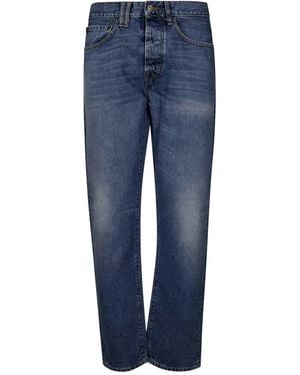 CYCLE Geknöpfte Jeans - Blau