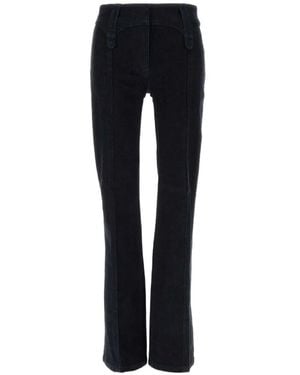 Tory Burch Slim-Leg Jeans - Black