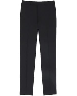 Sandro Wool Suit Trousers - Blue