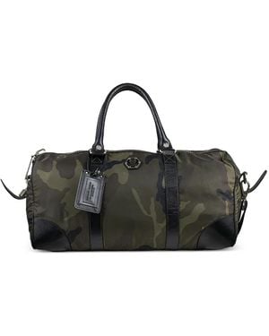 Philipp Plein Military Logo Holdall - Black