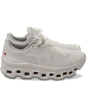 On Shoes Cloudmonster Void Perforated Sneakers - Gray