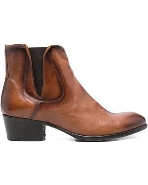 STURLINI FIRENZE 40Mm Leather Chelsea Boots - Brown
