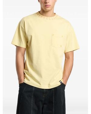 Palm Angels Palm Rib T-Shirt - Yellow