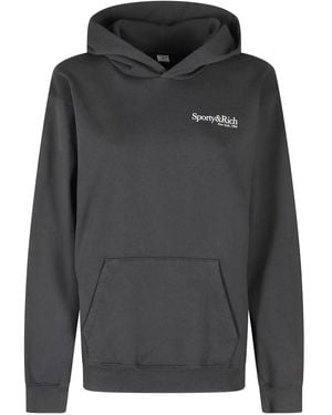 Sporty & Rich Hwcny Hoodie - Grey