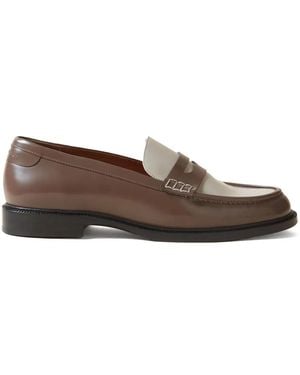 Claudie Pierlot Mocassini Bicolore - Marrone
