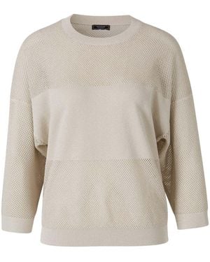 Peserico Open-Knit Jumper - White