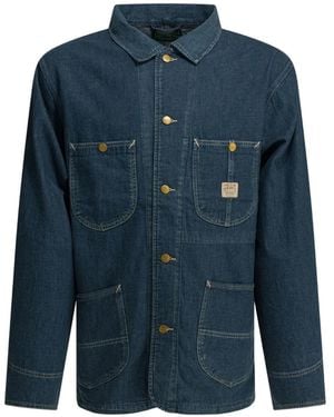 Polo Ralph Lauren Waldron Logo-Patch Denim Jacket - Blue