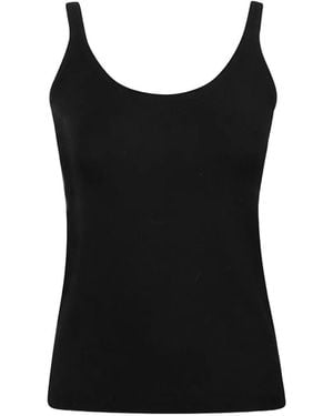 Max Mara Sleeveless Wool Yarn Jumper - Black