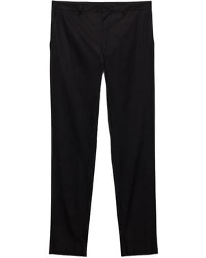 Prada Tech-Blend Cotton Twill Trousers, Spring/Summer 2025 - Black