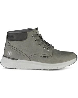 Timberland Bottines Lacées À Empiècements - Gray