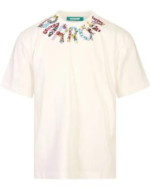 Barrow Camiseta Con Estampado Gráfico - Blanco