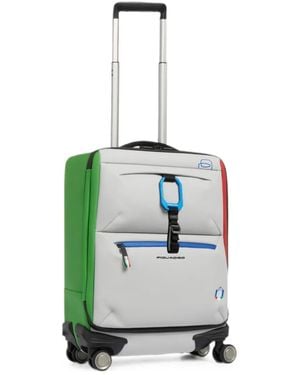 Piquadro X Fisi Corner 2.0 Suitcase - White