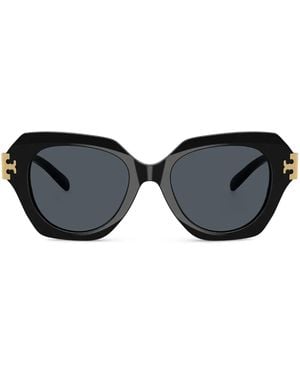 Tory Burch オーバーサイズフレーム サングラス - ブラック