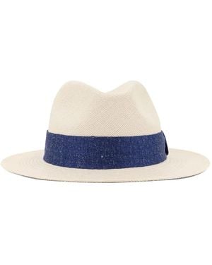 Kiton Ribbon Hat - Blue