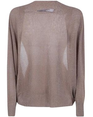 D.exterior Lurex-Embellishment Cardigan - Brown