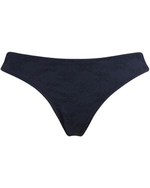 Vilebrequin Slip Bikini Con Monogramma - Blu