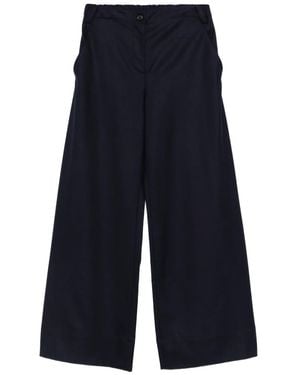 Hemisphere Pantalones Con Botones - Azul