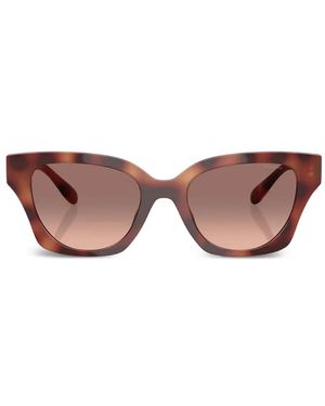 COACH Tortoiseshell-Effect Cat-Eye Sunglasses - Pink