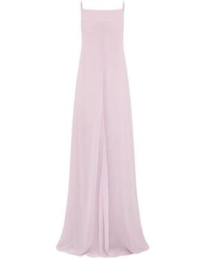 16Arlington Febe Bow-Detail Maxi Dress - Pink