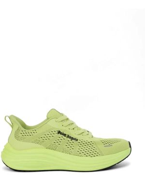 Palm Angels Sunset Mesh-Upper Trainers - Green
