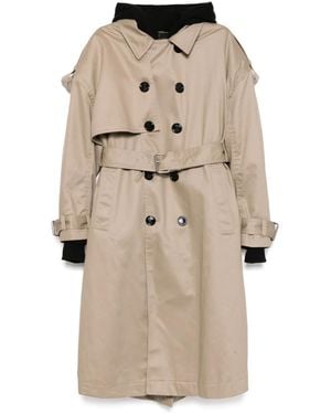 MERYLL ROGGE Klassischer Trenchcoat - Natur