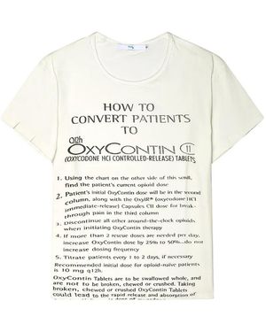 PRAYING How To Tee Slogan-Print Short-Sleeve T-Shirt - White